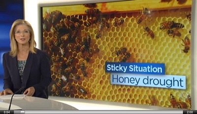Australia honey drought image