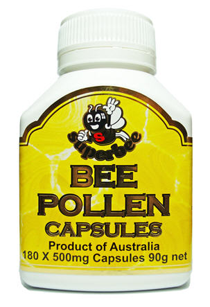 buy bee pollen capsules 500mg image