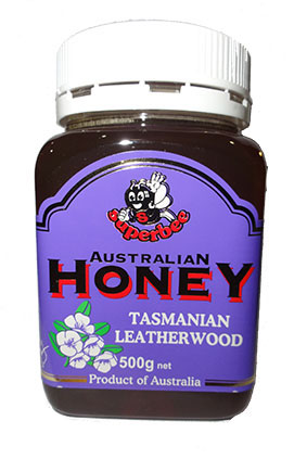 buy Tasmanian Leatherwood honey 500g image