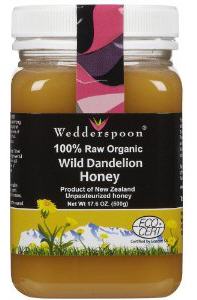 buy weddersppon wild dandelion honey 500g image
