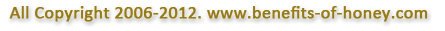 footer for benefits of honey page