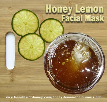 honey lemon facial mask image