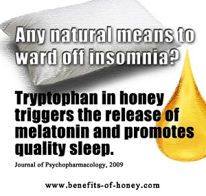 honey treats insomnia image