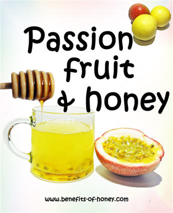 passion fruit and honey drink image
