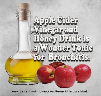 bronchitis cure with honey vinegar poster image