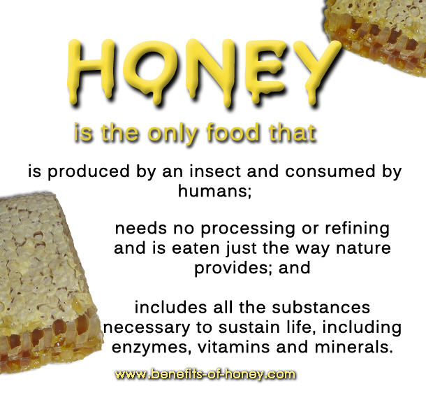 honey benefits poster image