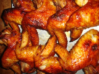 grilled honey wings recipe image