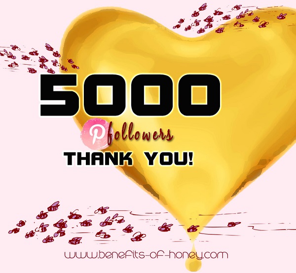 thank you 5000 pinterest followers image