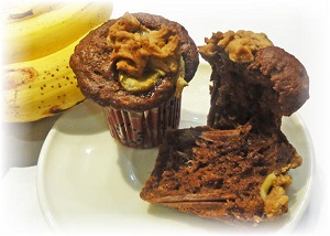 banana muffins image