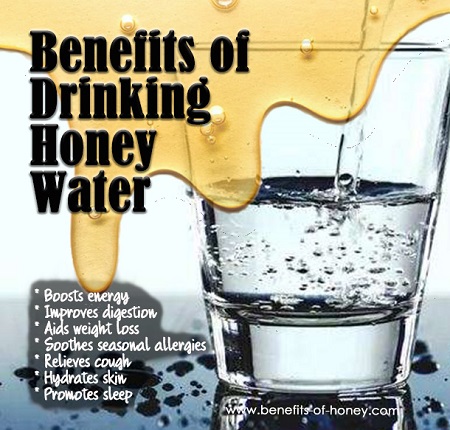 benefits of drinking honey water image