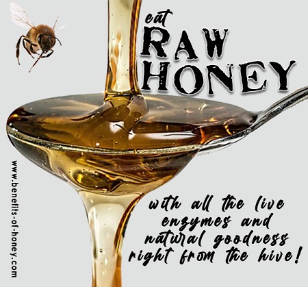 raw honey is best image