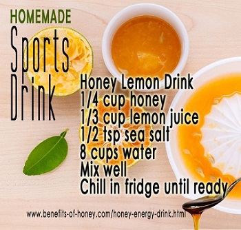 honey energy drink image