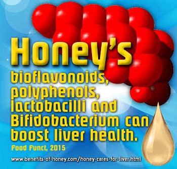 liver care with honey image