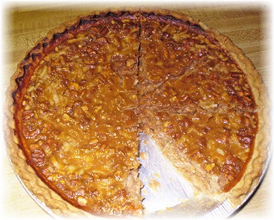 pecan pumpkin pie recipe image