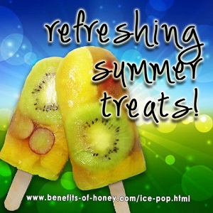 honey ice pops image