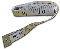 weight loss measuring tape image