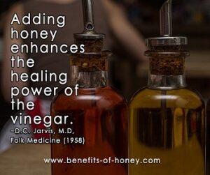 honey vinegar remedy