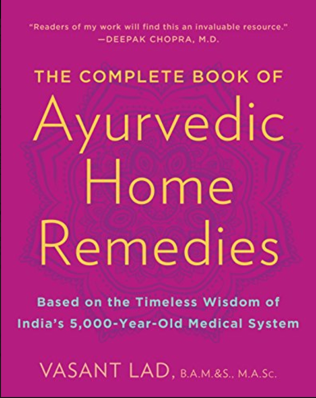 Amazon Book Ayurvedic Home Remedies Image