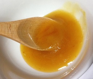 cream honey turning into liquid