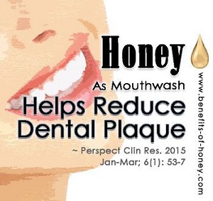gum disease remedy with honey poster image