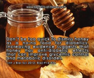 why is honey good for you diabetic diet