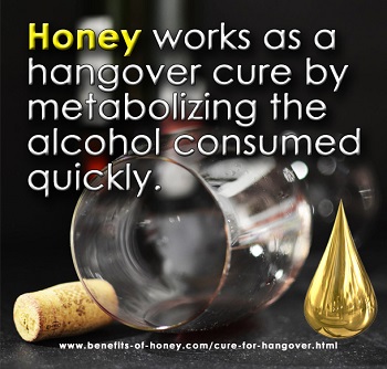 honey cure for hangover poster