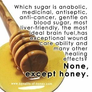 no sugar beats benefits of honey poster