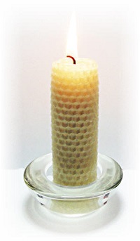 beeswax candle care image