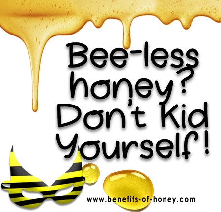 bee-less honey poster