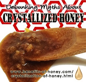 crystallization of honey poster