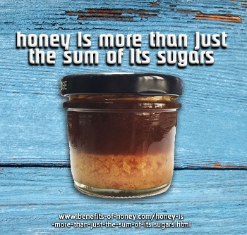 honey is more than just the sum of its sugars poster