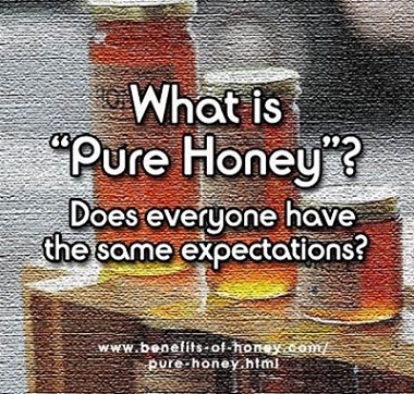 what is pure honey poster