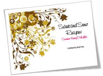 Free Sweet and Sour Recipe Book
