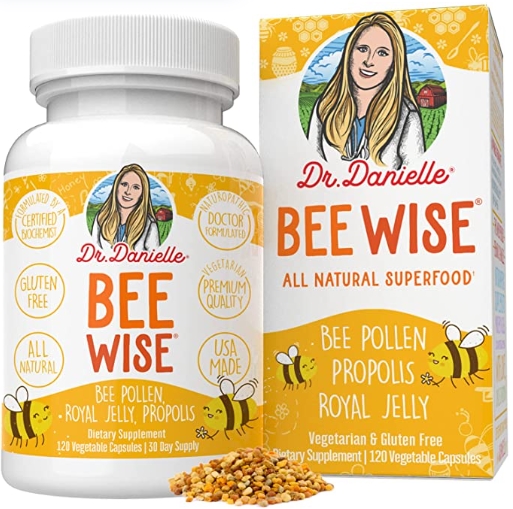 DrDanielle's Bee Wise_Bee Pollen_Royal Jelly_Amazon