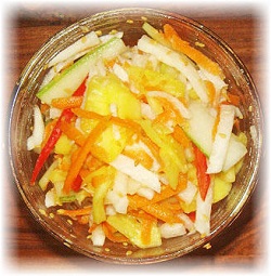 Sensational Oriental Honey Pickles Recipe Image