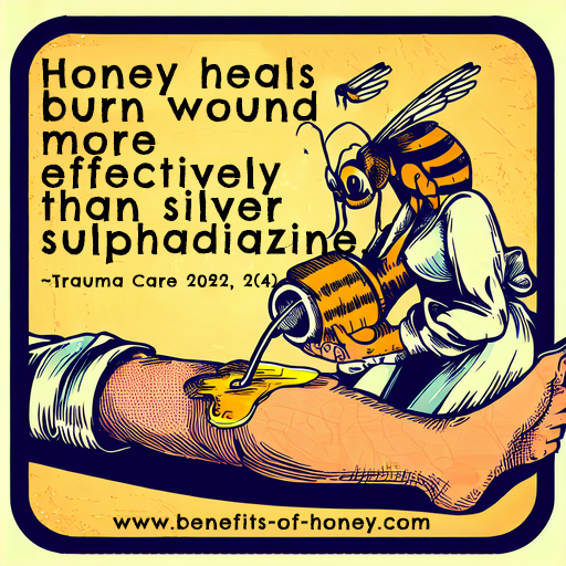 honey is effective for natural wound healing